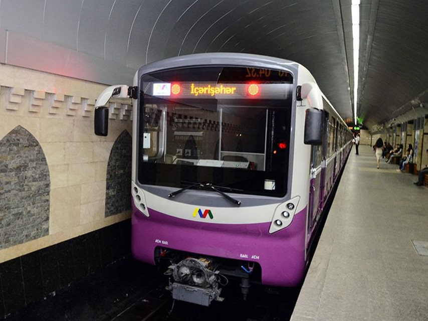 Внедрение комплектов оборудования для управления поездом метрополитена г. Баку.