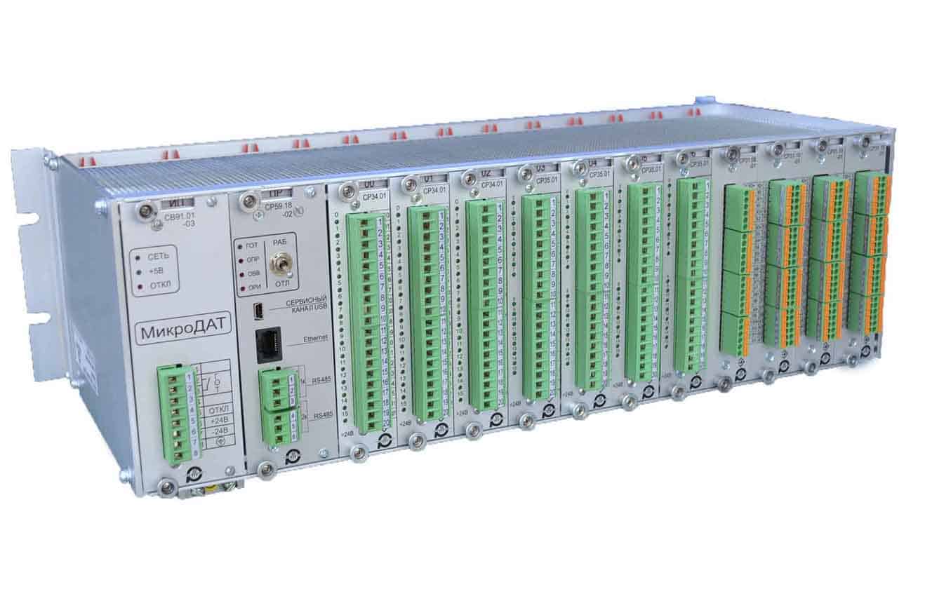 Продукция МикроДАТ ПЛК МК202